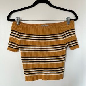 Off-the-Shoulder Knit Top